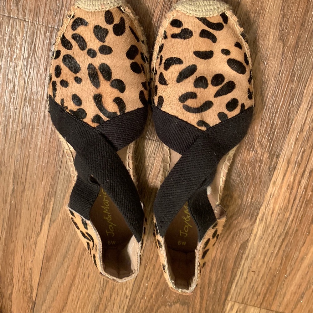 Leopard Espadrilles